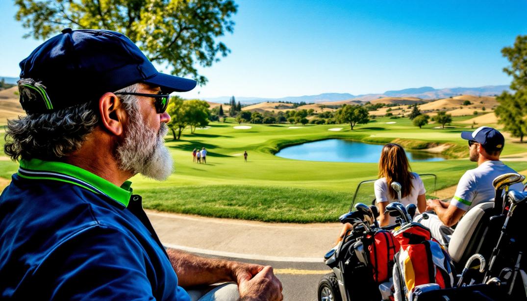A serene pond and immaculate fairways define this spot as one of the best golf courses in Turlock, ideal for a relaxing game.