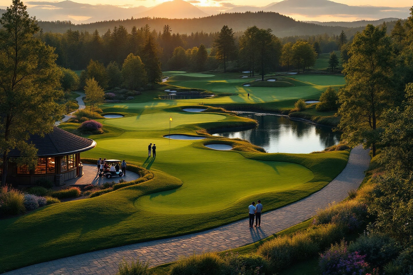 Discover the best golf courses in Ashland, featuring water features, manicured fairways, and a tranquil environment.