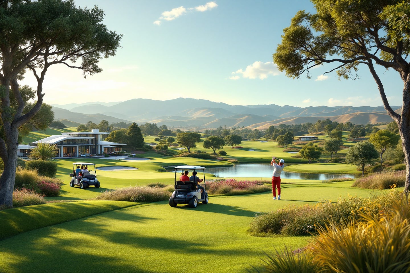 Rolling fairways and modern clubhouses define the serene landscape of the best golf courses in Concord.