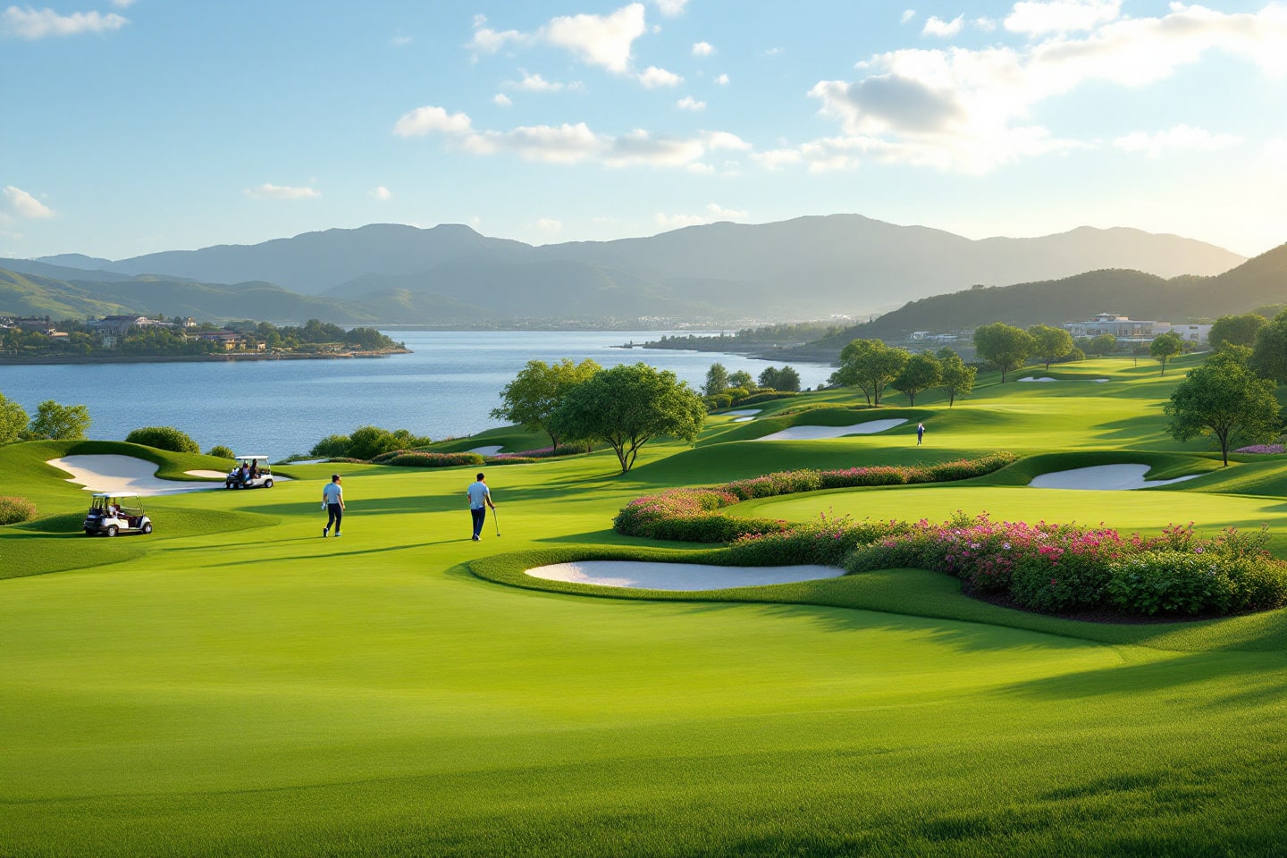 The best golf courses in Bay Point provide stunning views of serene lakes and lush green landscapes.